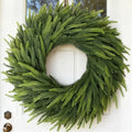 26" Artificial Norfolk Pine Wreath Z8225