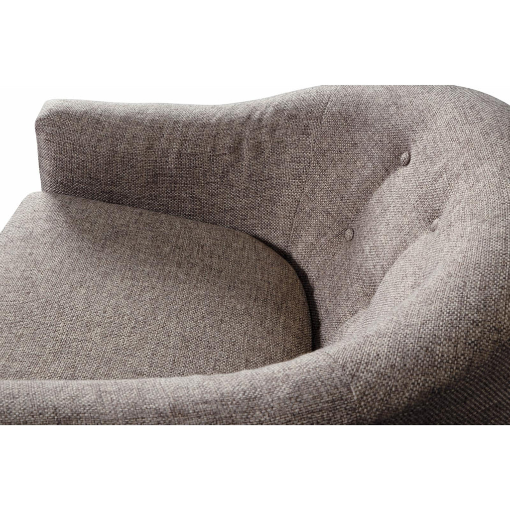 Taupe Tufted Swivel Glider I376147