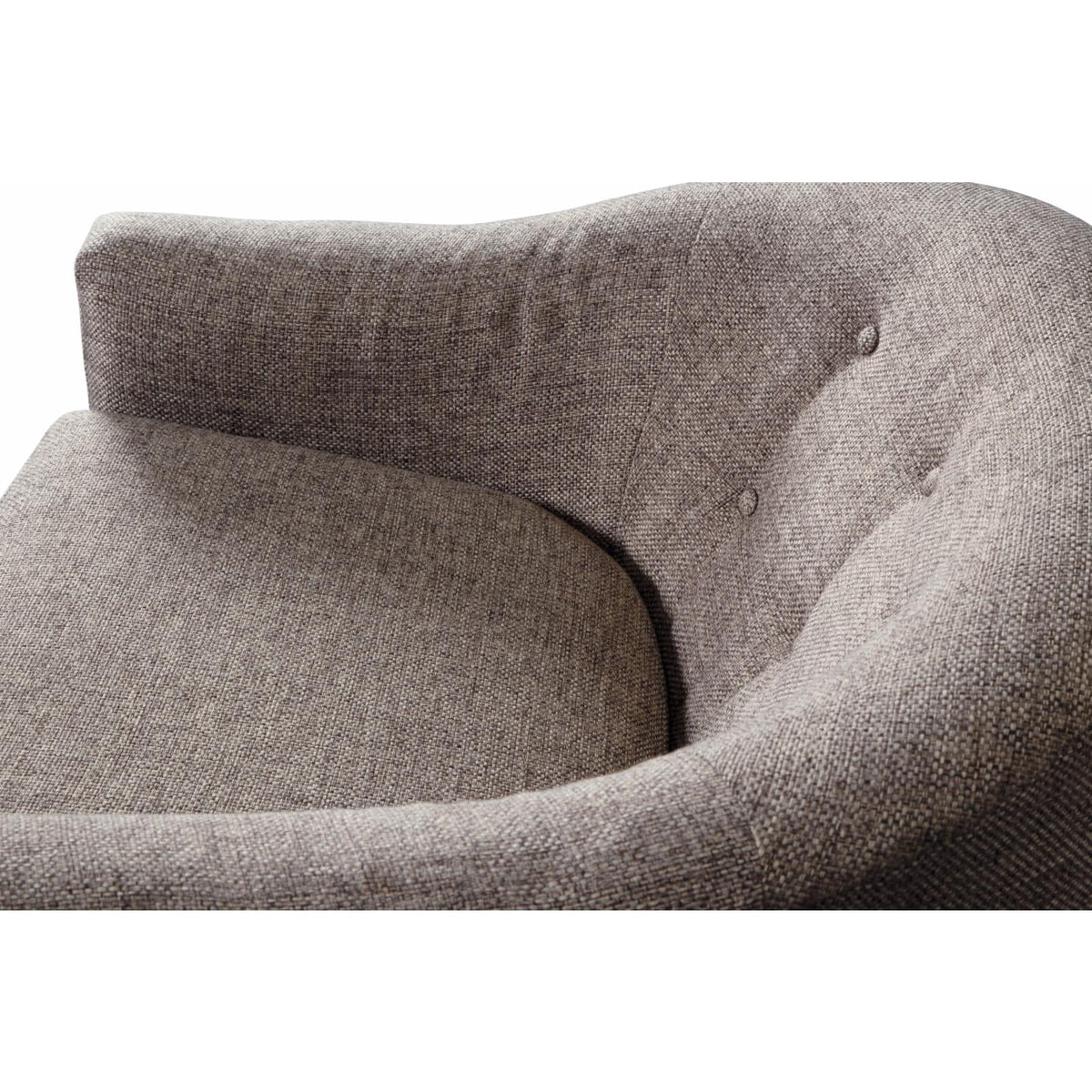 Taupe Tufted Swivel Glider I376147