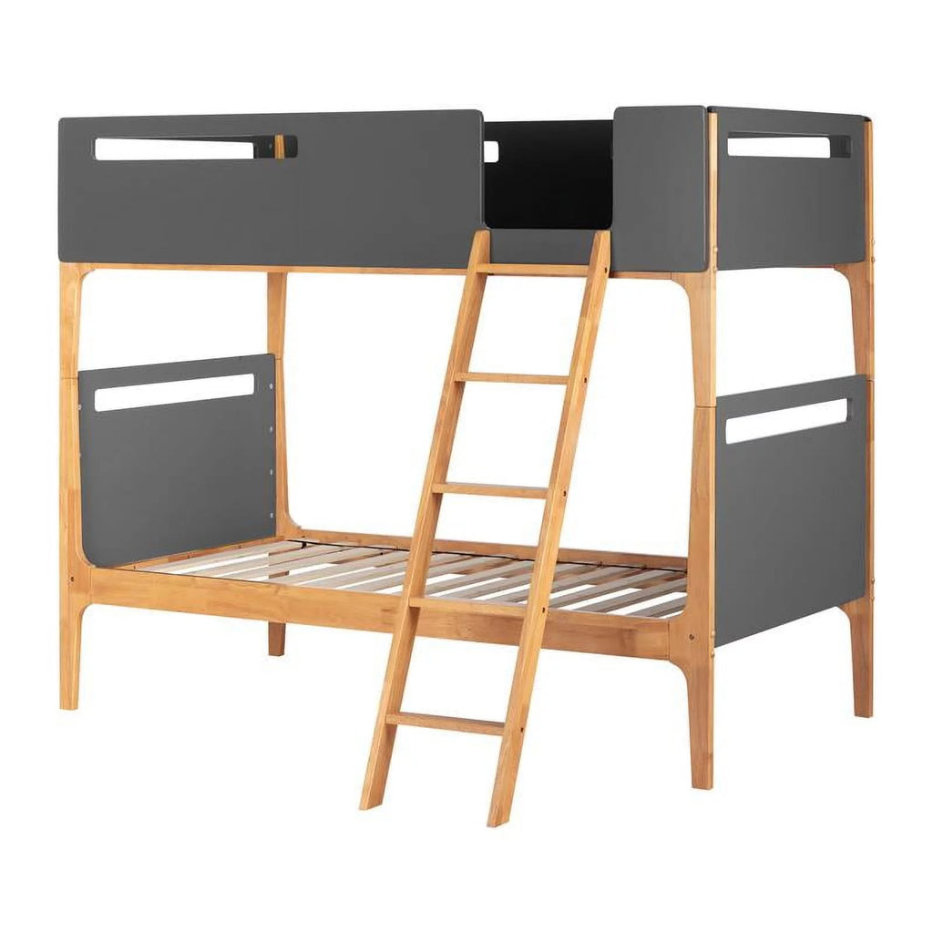 Charcoal Gray Modern Bunk Beds P7306