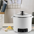 3L Stainless Steel Electric Hot Pot with Measuring Cup (White) J1808