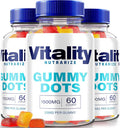 All Natural 500MG Gummies Pack of 3 F725