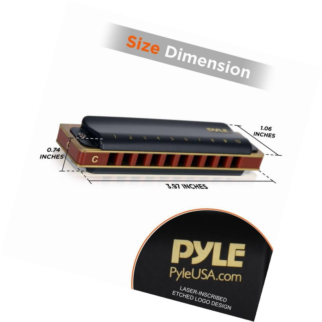 Harmonica Kit with Brass Cover Plates L18893