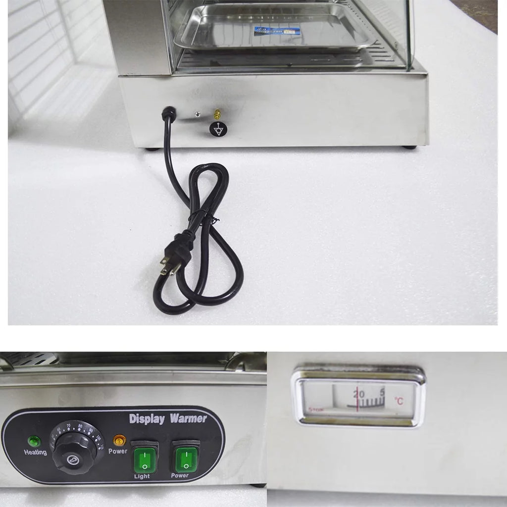 3 Tiers Electric Food Warmer Display Cabinet H5986
