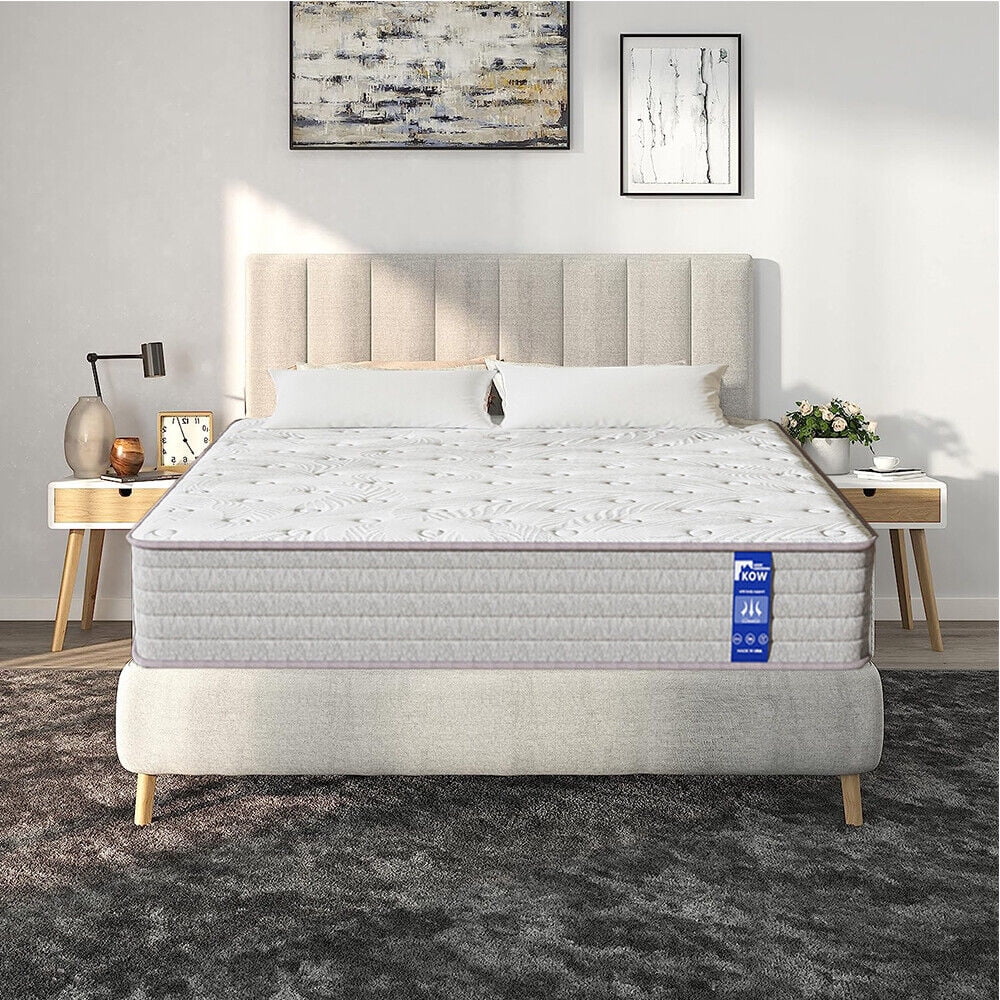12 Full Size Gel Memory Foam Pocket Spring Hybrid Mattress B271
