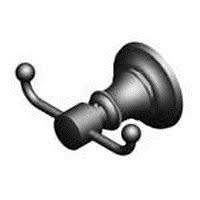 Double Robe Hook - Flat Black N397