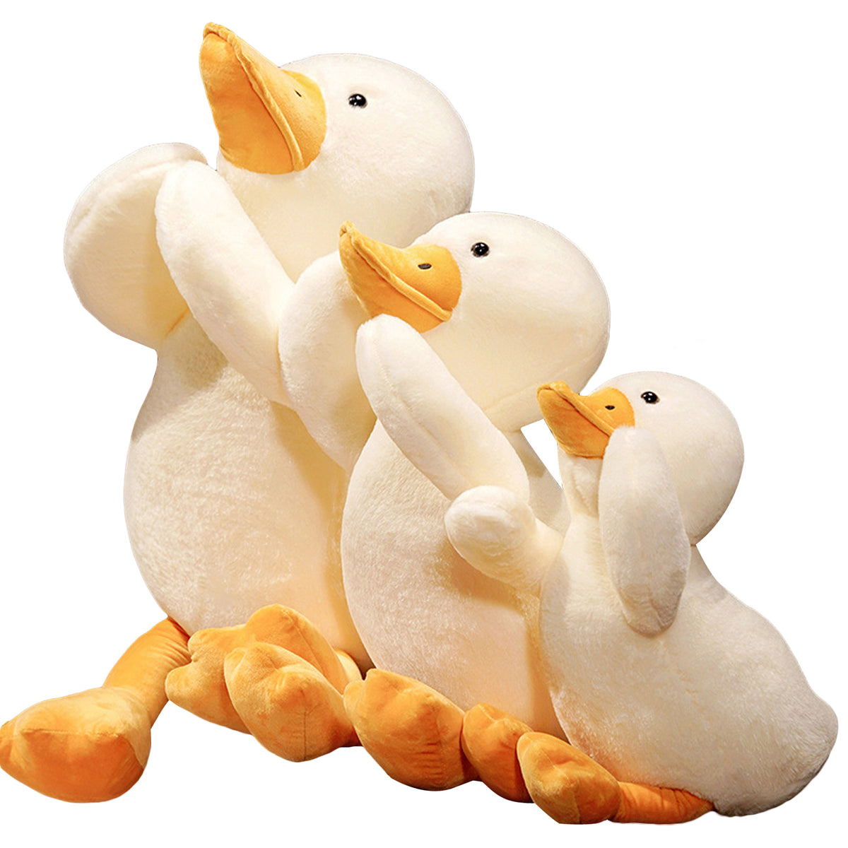 Cartoon Duck Plush Throw Pillow Stuffed Toy Q8707