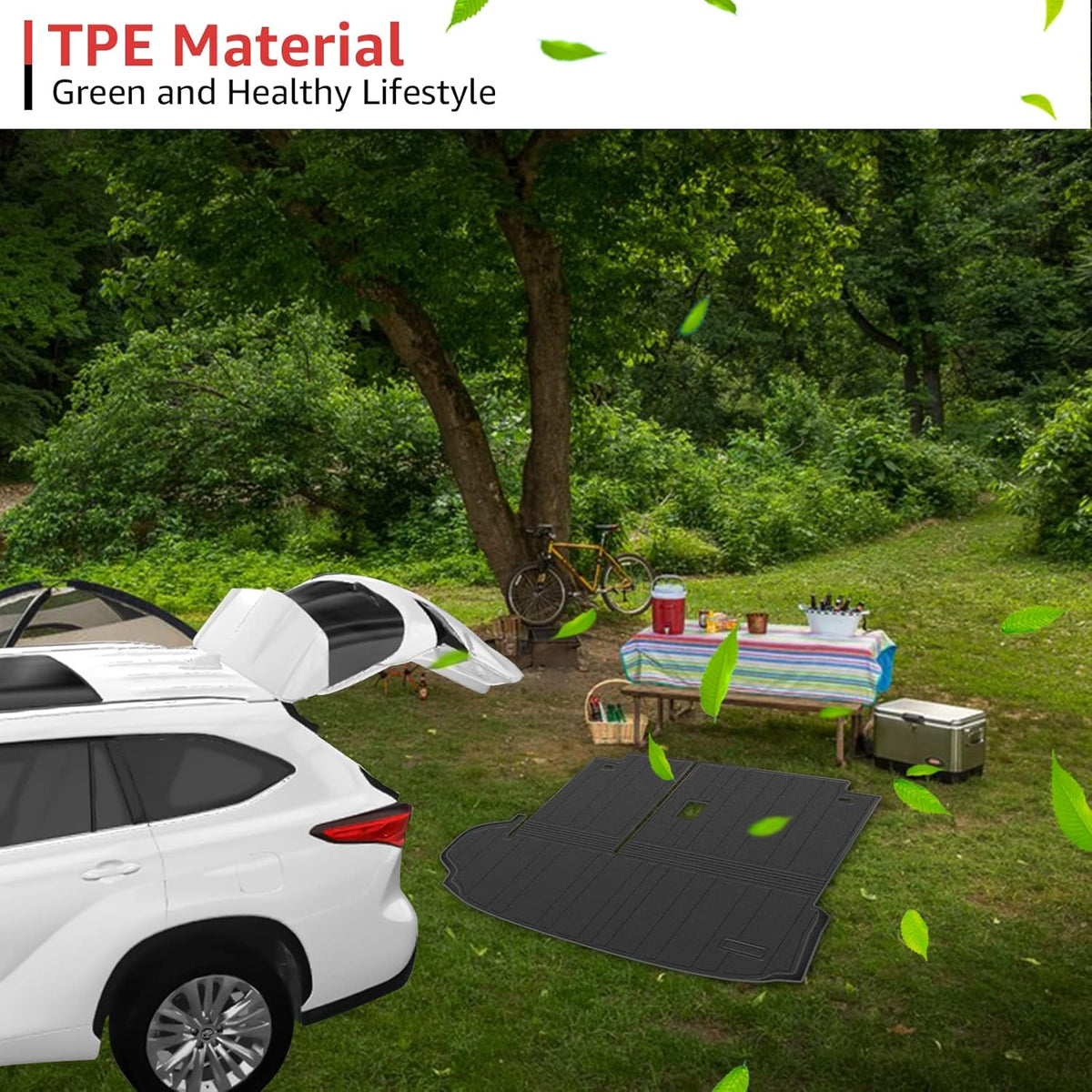 TPE All-Weather Rear Trunk Liner Pack of 2 I87030