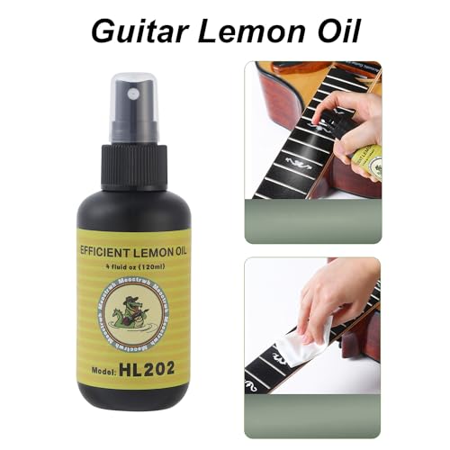 Guitar Cleaning Kit, Fretboard Lemon Oil, Polish and Oil Care Q969714