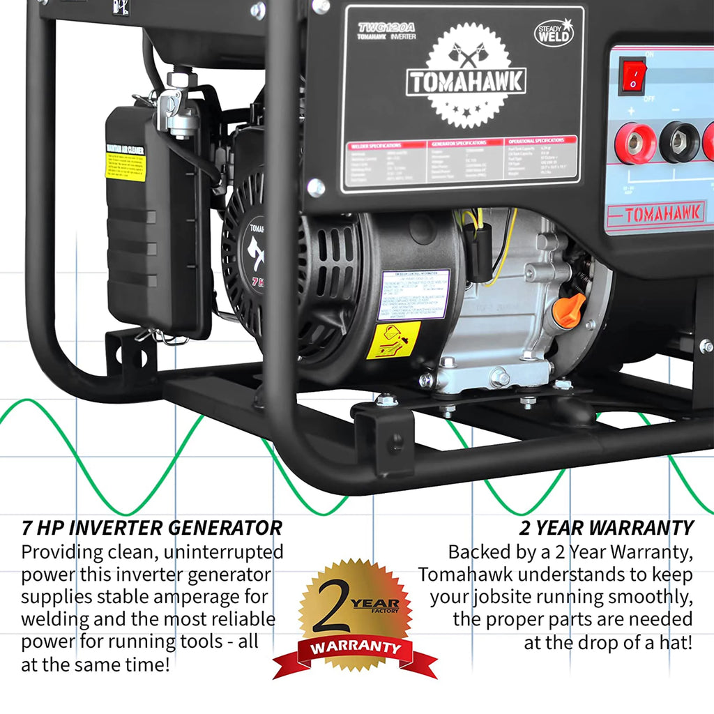 120 Amp Welder with 2,200W Generator R373355