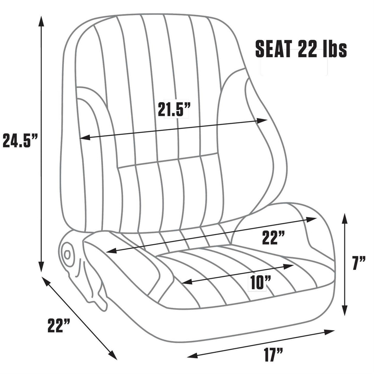 Vinyl Driver Seat M502932