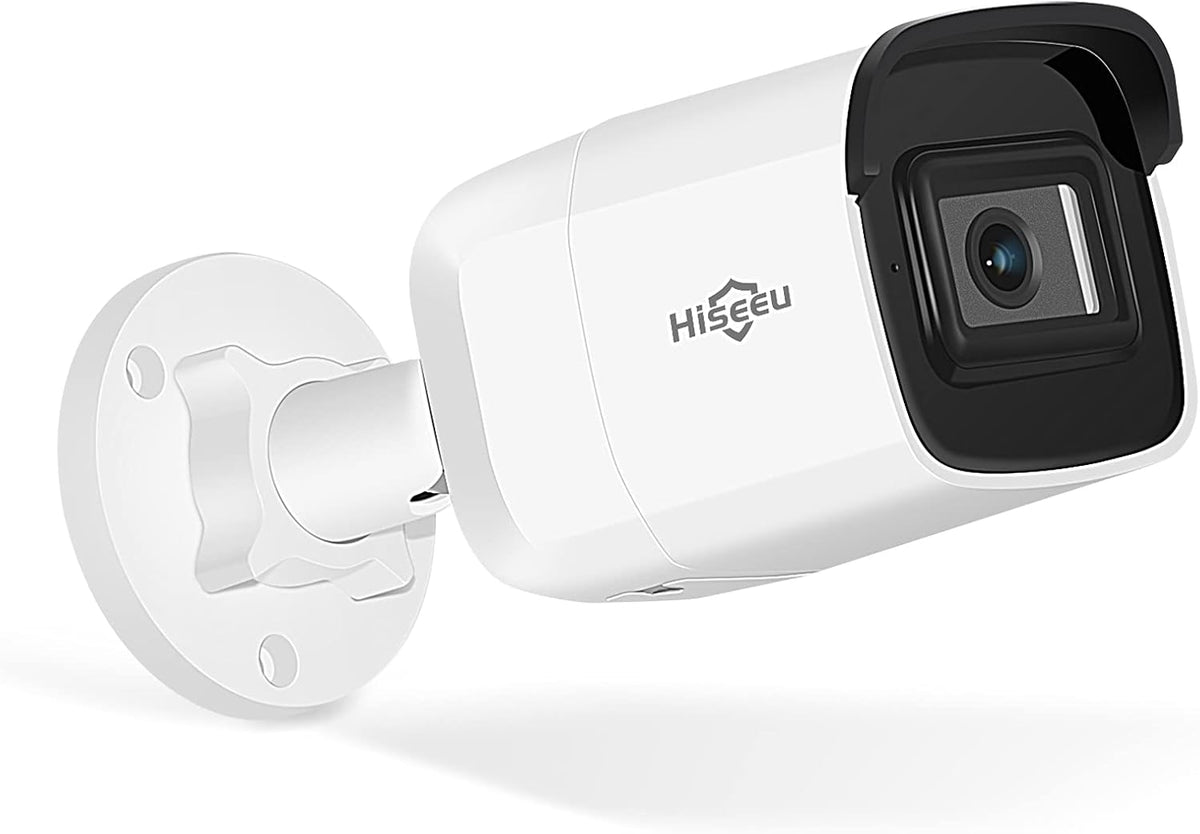 5MP PoE Security IP Camera with 2-Way Audio, 18Pcs IR LED Night Vision, IP66 Waterproof P9349