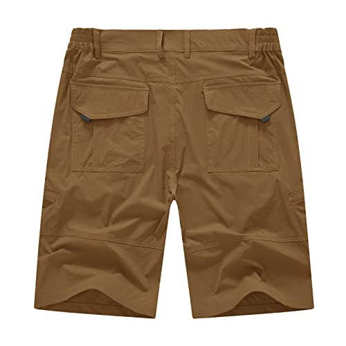 Cargo Hiking Shorts Stretch Quick Dry Lightweight Work Shorts 6 Pockets S306