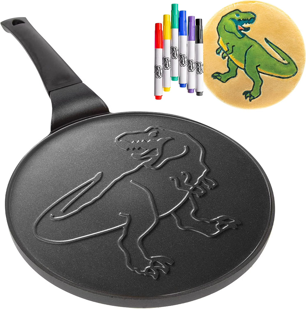 XL Smiley Face Pancake Pan, Nonstick, Dishwasher Safe P940345