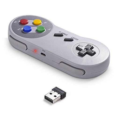 2 Pack 2.4 GHz Wireless USB PC Controller F824