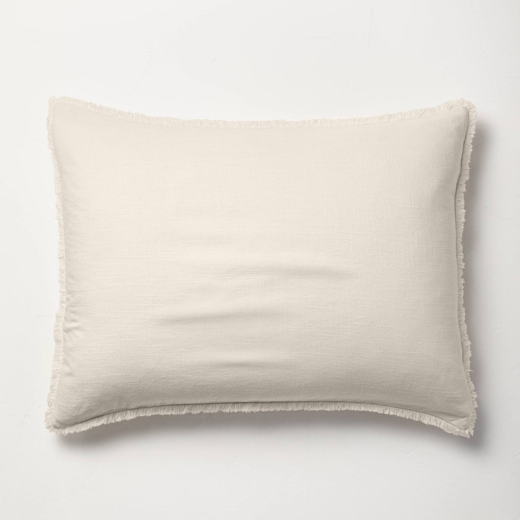 Natural Linen Blend Duvet Cover & Sham Set E241785