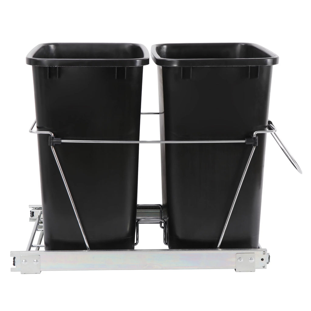 Dual 35Qt Pullout Trash Can I51494