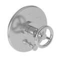 Gun Metal Tub and Shower Diverter Plate with Handle Z235
