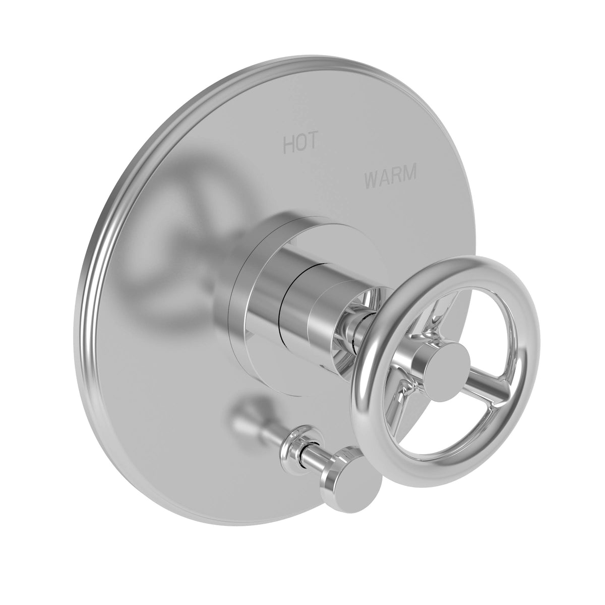 Gun Metal Tub and Shower Diverter Plate with Handle Z235