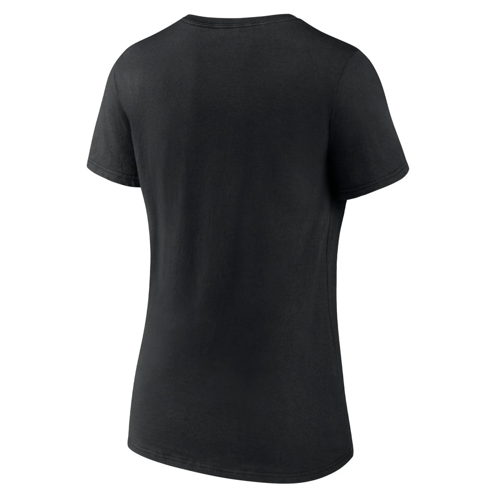 Black V-Neck T-Shirt N140135