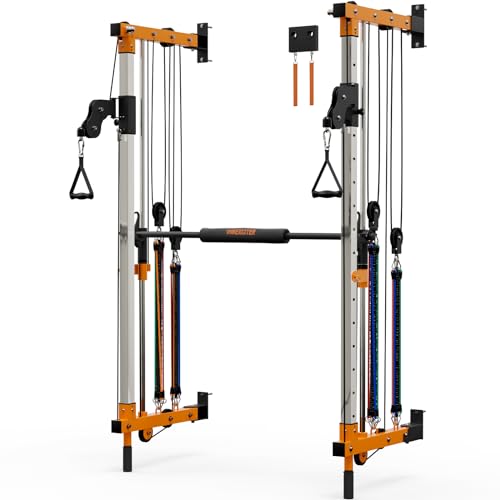 Wall Mount Power Cage with Cable Crossover and Pull Up Bar Q413283