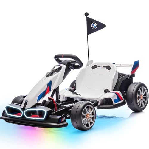 24V Licensed BMW Drift Kart with Dual 200W Motors L963260