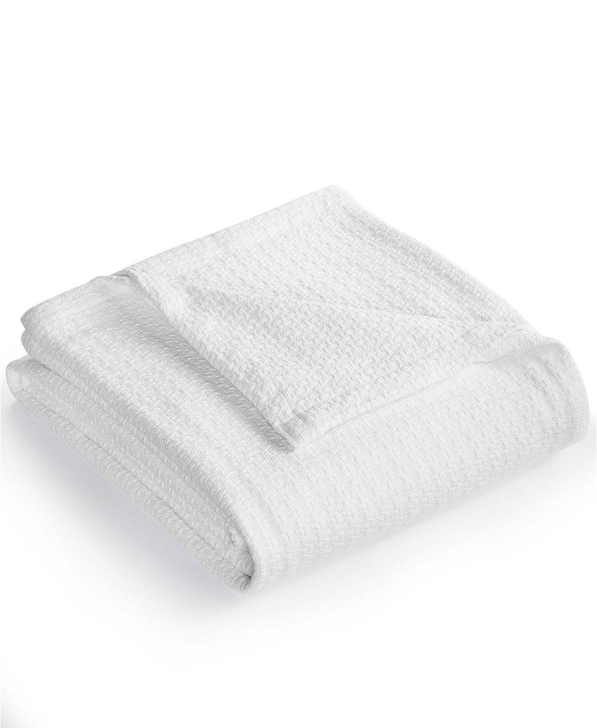 100% Cotton Full/Queen Blanket - White O54231