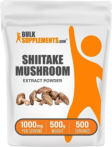 Shiitake Mushroom Extract Powder, 1000mg per Serving, 500g (1.1 lbs) M819