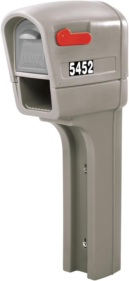 Stone Gray Mailbox M64351