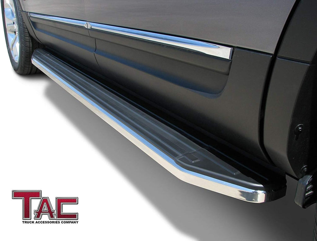 Aluminum Black Side Steps Running Boards 2 Pieces A426665