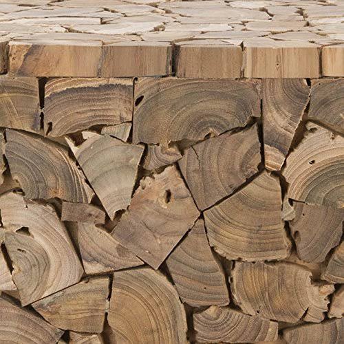 Teak Square Stool N194180