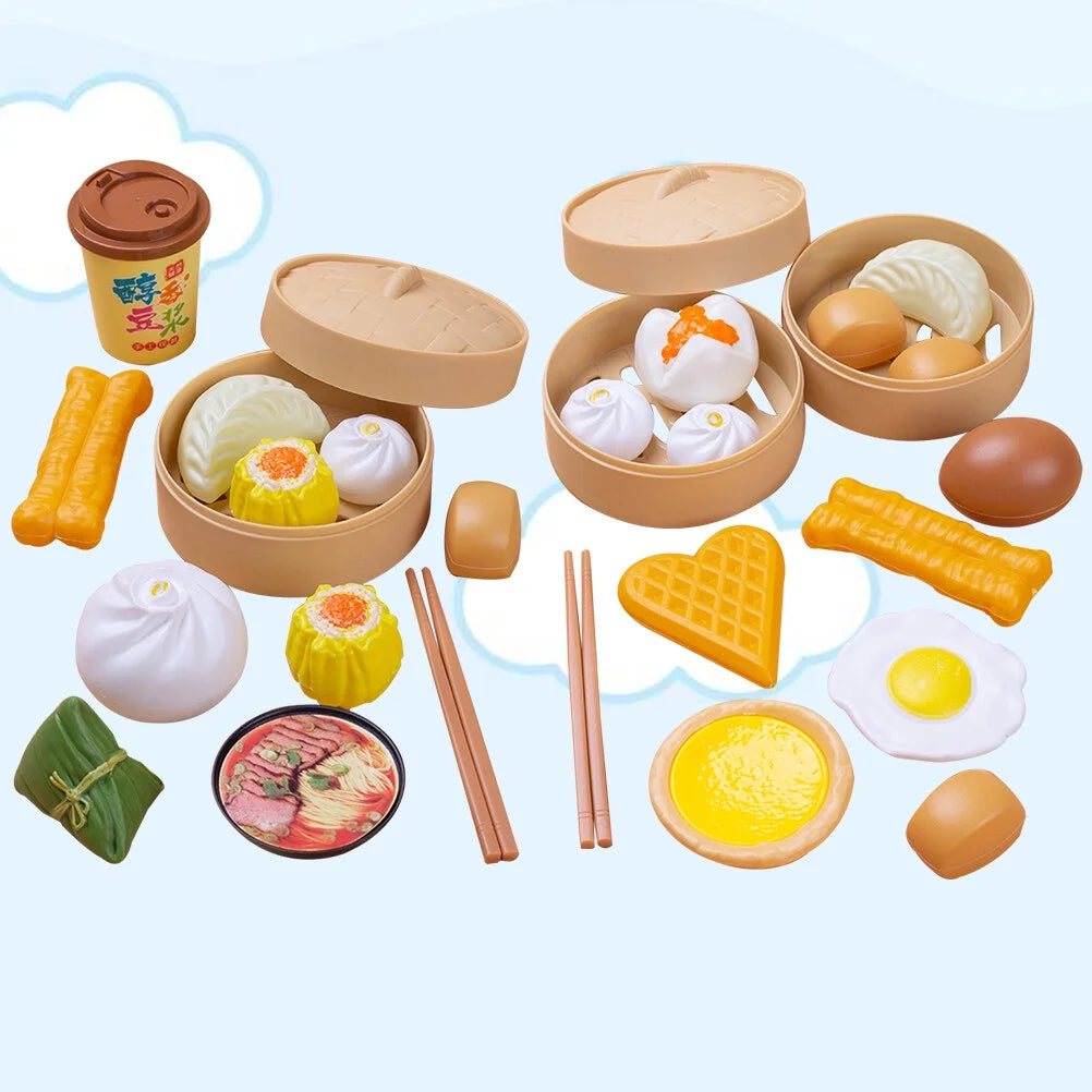 29pcs/2 Sets Kid Cooking Toys Kitchen Toys U2430