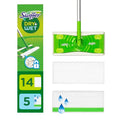20 Piece Dry and Wet Mop Starter Kit with 19 Refills F484423