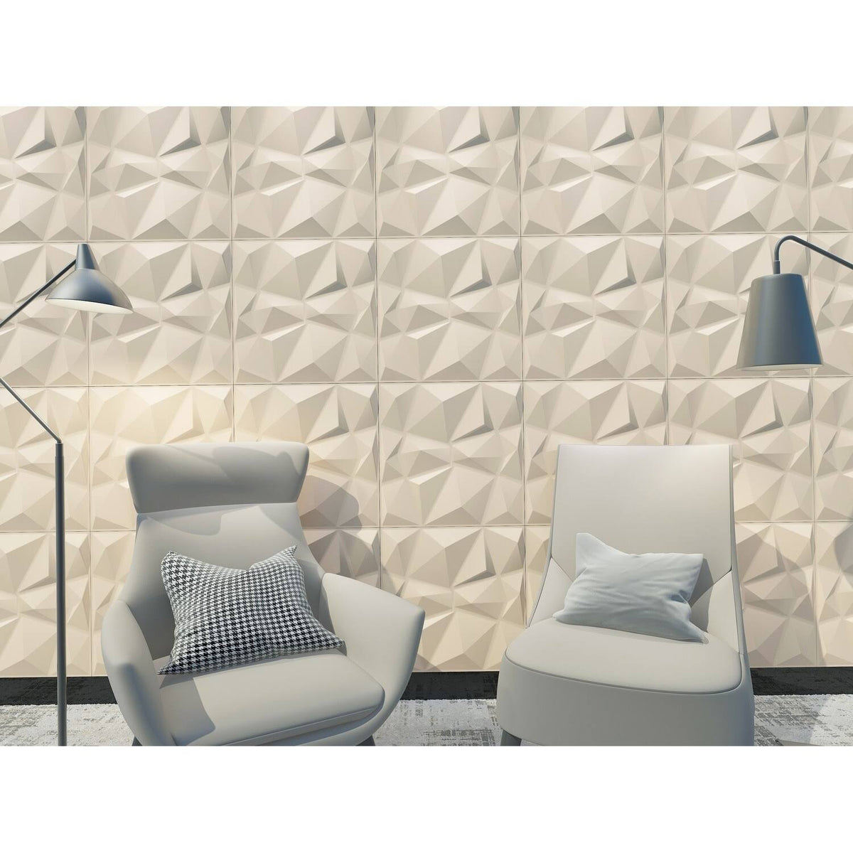3D Embossed PVC Panel Wall Decor 50pc S87151