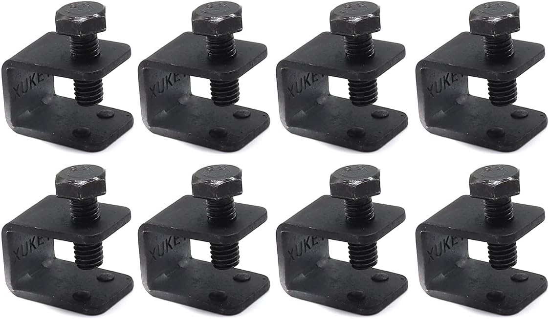 4pcs Carbon Fiber Mud Flaps with Hardware D124