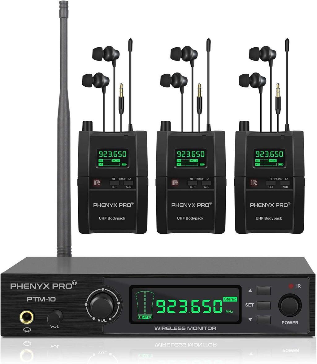 UHF Stereo Wireless In Ear Monitor System, Rack Mountable D81343