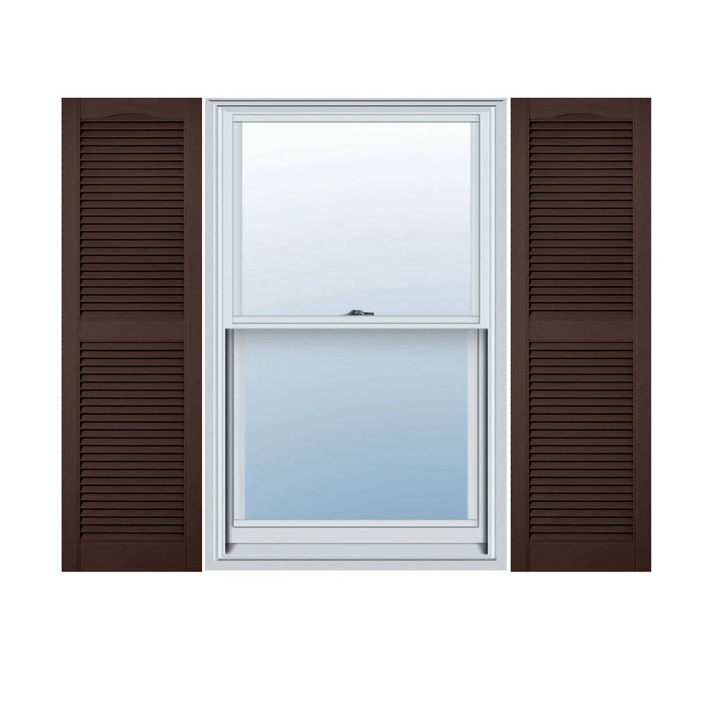 Open Louver Shutters with Shutter-Loks, Per Pair H38941