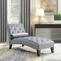 Button Tufted Chaise Lounge Sofa Q413