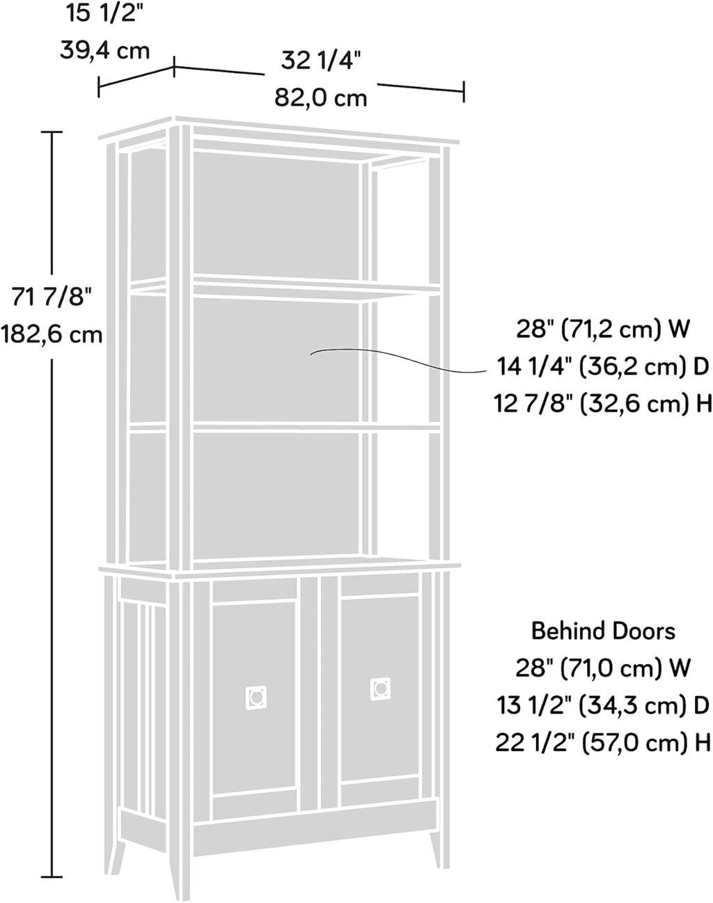 Bookcase U33051
