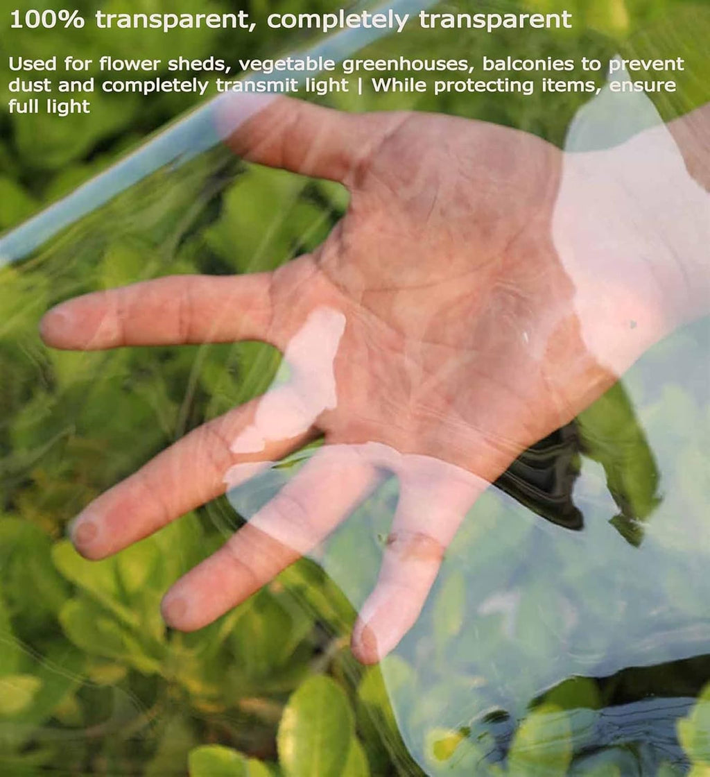 0.35mm Clear PVC Tarpaulin Cover A841