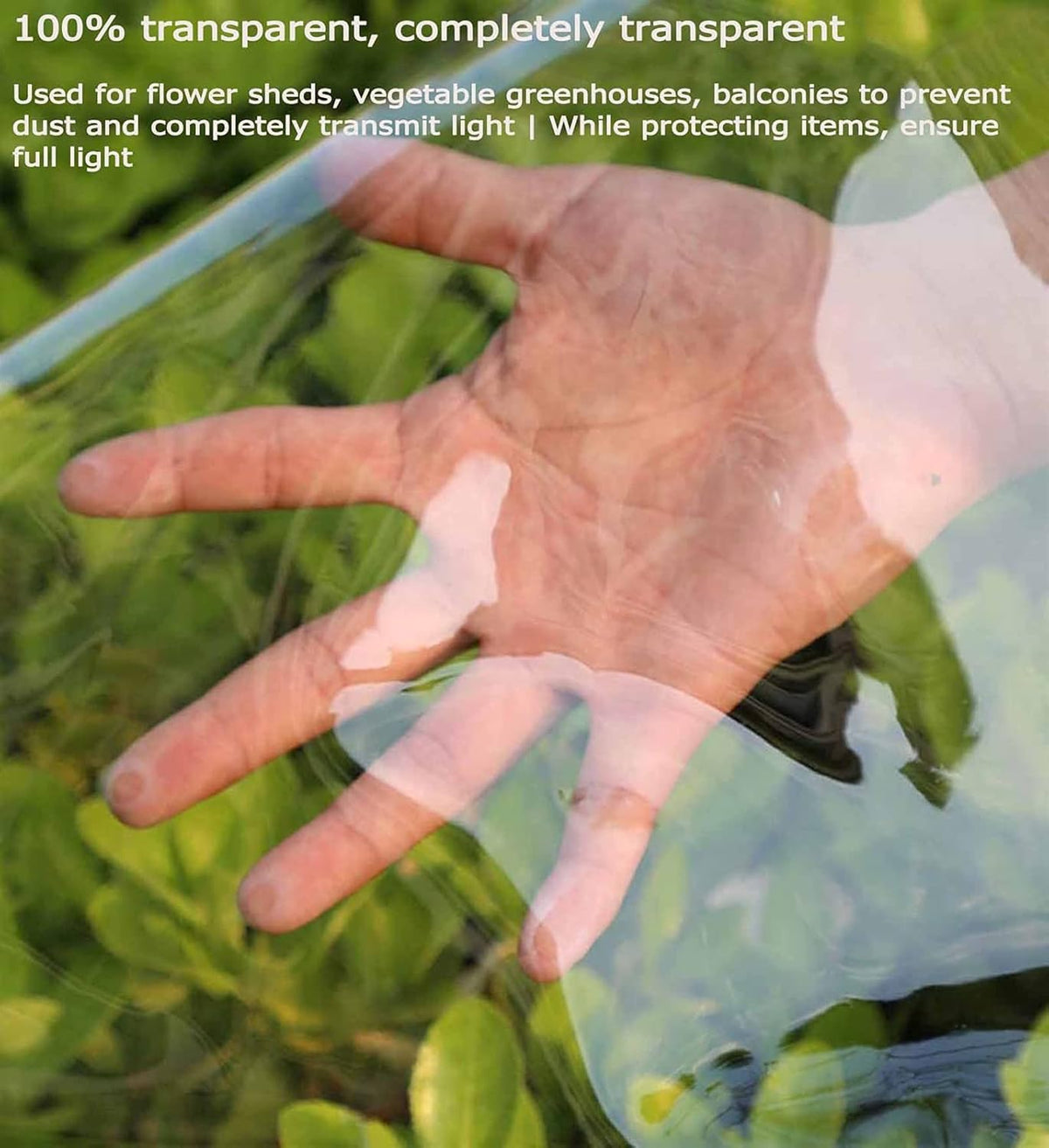 0.35mm Clear PVC Tarpaulin Cover A841