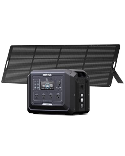 Portable Power Station 2000W (4500W Peak), 1024Wh LiFePO4 Battery Generator G638029