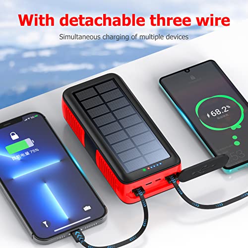 63200mAh Solar Charger Power Bank with Dual Outputs S9328