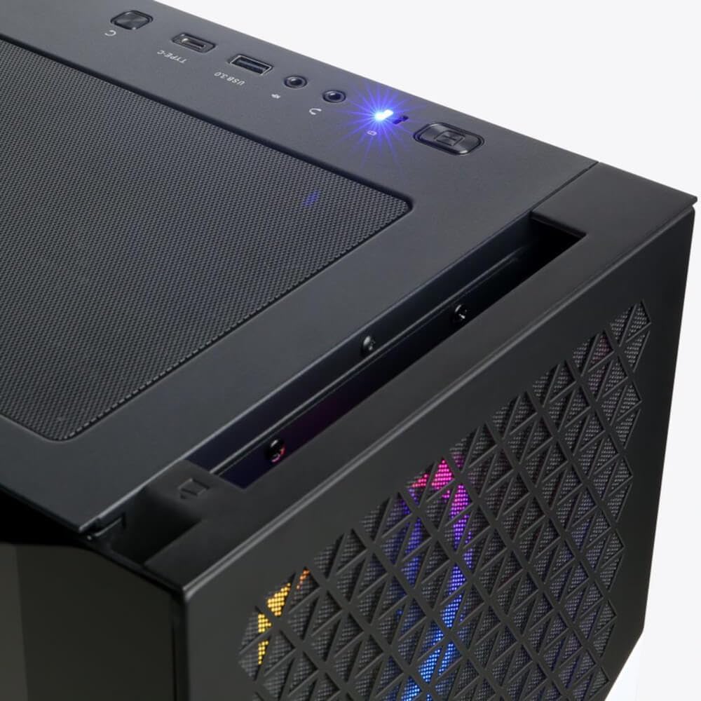 White AMD Ryzen 7 7700 32GB RAM 2TB SSD NVIDIA GeForce RTX 4060 Ti 16GB Windows 11 Home Gaming Desktop Computer H841815