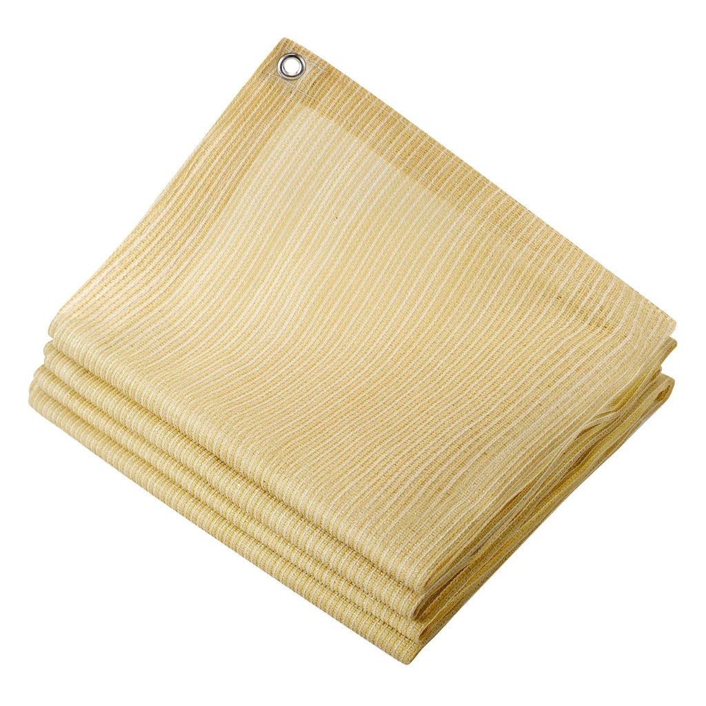 Beige 10'x10' Sunshade Netting C33347