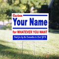 50 Pack Double-Sided Weatherproof Yard Signs N74888