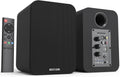 Bluetooth Bookshelf Active Speakers, 50W RMS, Pair, Black G43287