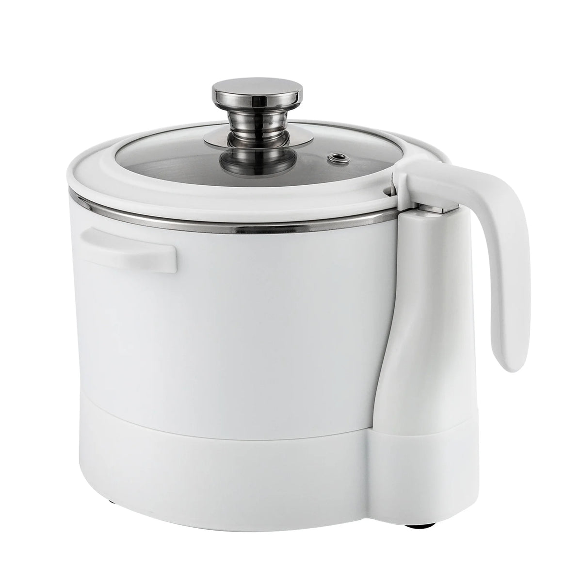 3L Stainless Steel Electric Hot Pot with Measuring Cup (White) J1808