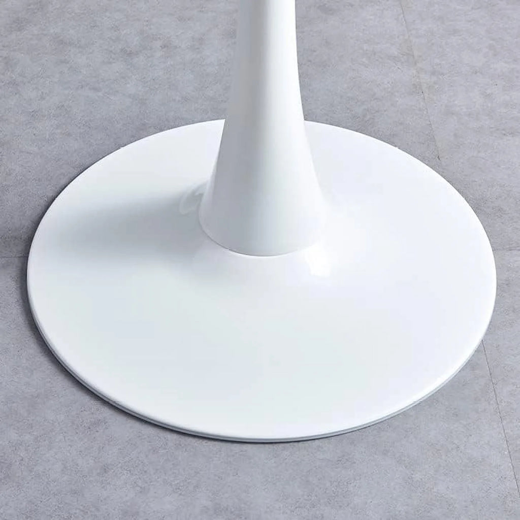 Round Dining Table 27.6" W Black H86967