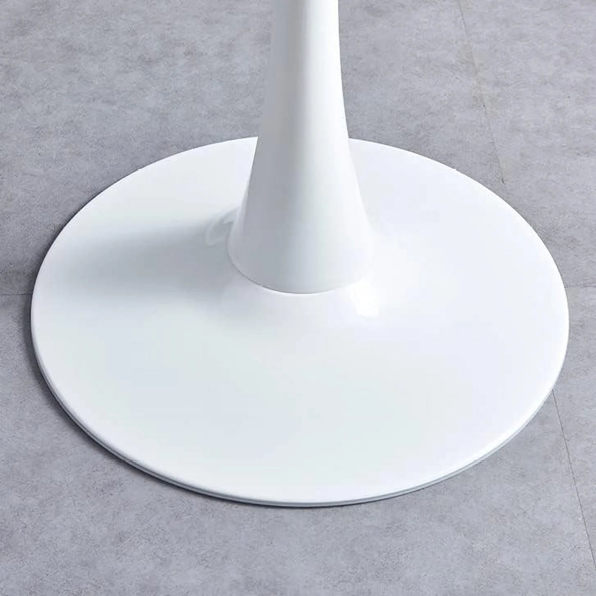 Round Dining Table 27.6" W Black H86967